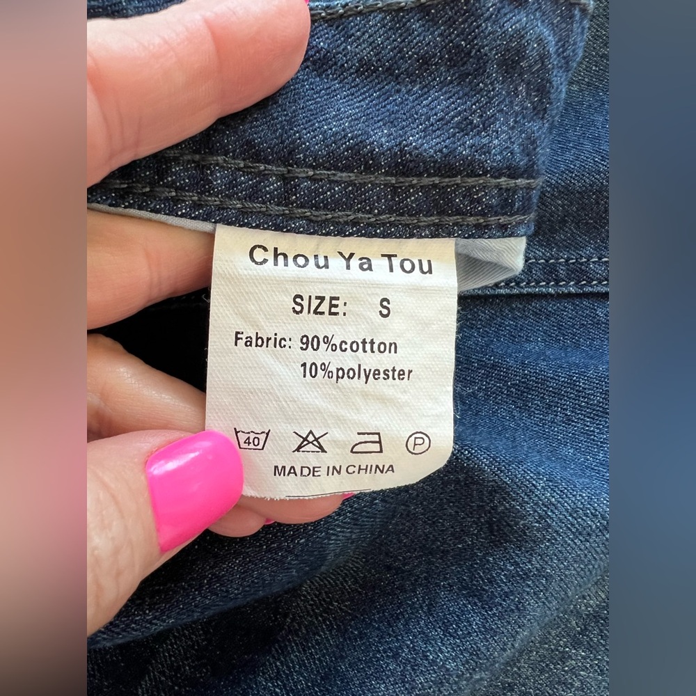 π π NWT CHOUYATOU Denim Skirt | Womenβs Small - Picture 5 of 8